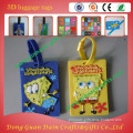 custom made soft pvc luggage tag